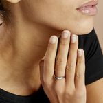 Alliance Julie Ruban Classique Platine Blanc - Alliances Unisex | Histoire d&rsquo;Or