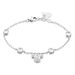 Bracelet Disney Acier Blanc Oxyde - Bracelets fantaisie Femme | Histoire d’Or