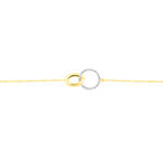 Bracelet Or Bicolore Gontrania - Bracelets Femme | Histoire d&rsquo;Or