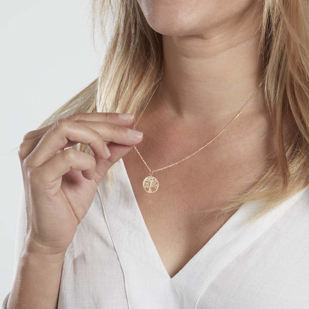 Pendentif Edelys Arbre De Vie Or Jaune - Pendentifs symboliques Femme | Histoire d&rsquo;Or