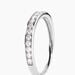 Demi Alliance Rhea Platine Blanc Diamant - Alliances Femme | Histoire d’Or