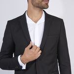 Bracelet Danae Plaquette Or Bicolore - Bracelets cha&icirc;ne Homme | Histoire d&rsquo;Or