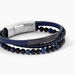 Bracelet Jourdan Hercule Cuir Multicolore Onyx Lapis Lazuli - Bracelets Homme | Histoire d’Or