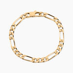 Bracelet Bixente Plaqu&eacute; Or Jaune - Bracelets cha&icirc;ne Femme | Histoire d&rsquo;Or