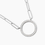 Collier Argent Sadoc Oxydes De Zirconium - Colliers Femme | Histoire d&rsquo;Or