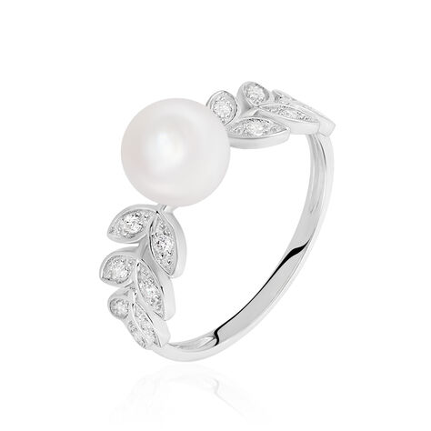 Bague Epiphania Or Blanc Oxyde De Zirconium - Bagues avec pierre Femme | Histoire d’Or
