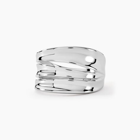 Bague Edwyna Argent Blanc - Bagues fantaisie Femme | Histoire d’Or