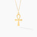 Pendentif Basilissa Croix De Vie Or Jaune - Pendentifs Baptême Famille | Histoire d’Or