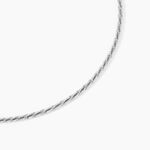 Collier Shaynisae Argent Blanc - Chaines Femme | Histoire d&rsquo;Or