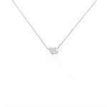 Collier Flamen Argent Blanc Oxyde De Zirconium - Colliers fantaisie Femme | Histoire d&rsquo;Or