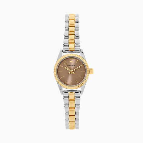 Montre Codhor Maddie Taupe - F&ecirc;te des m&egrave;res Femme | Histoire d&rsquo;Or