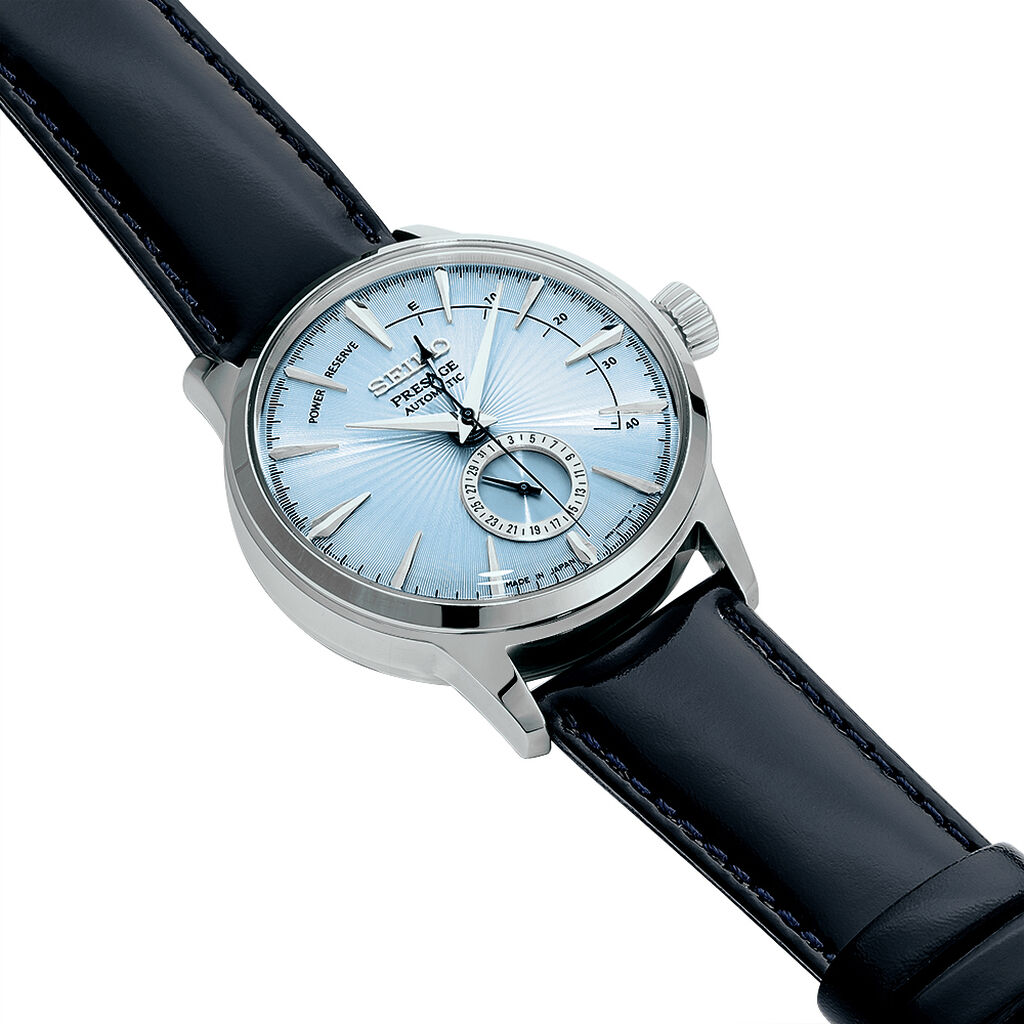Montre Seiko Presage Cocktail Bleu - F&ecirc;te des p&egrave;res Homme | Histoire d&rsquo;Or