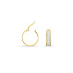 Cr&eacute;oles Lolly Or Bicolore - Boucles d'oreilles cr&eacute;oles Femme | Histoire d&rsquo;Or
