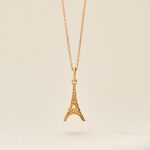 Pendentif Gustave Plaqu&eacute; Or Jaune - Pendentifs Famille | Histoire d&rsquo;Or