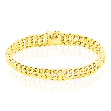 Bracelet Jimmy Maille Americaine Or Jaune - Bracelets chaîne Femme | Histoire d’Or