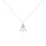 Collier Ioannina Argent Blanc Oxyde De Zirconium - Colliers fantaisie Femme | Histoire d&rsquo;Or