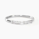 Bague 1986 Or Blanc Diamant - Bagues avec pierre Femme | Histoire d&rsquo;Or