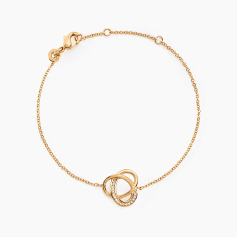 Bracelet Plaqu&eacute; Or Henia Oxydes De Zirconium - Bracelets Femme | Histoire d&rsquo;Or