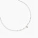 Collier Perlissima Argent Blanc Oxyde Et Perle De Culture