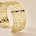 Bracelet Manchette Brenda Acier Jaune - Bracelets manchettes Femme | Histoire d’Or