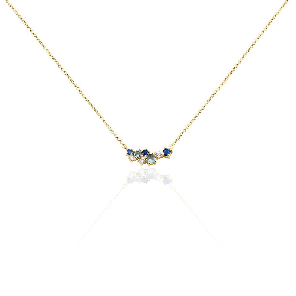 Collier More Plaqué Or Pierre Artificielle - Colliers Femme | Histoire d’Or