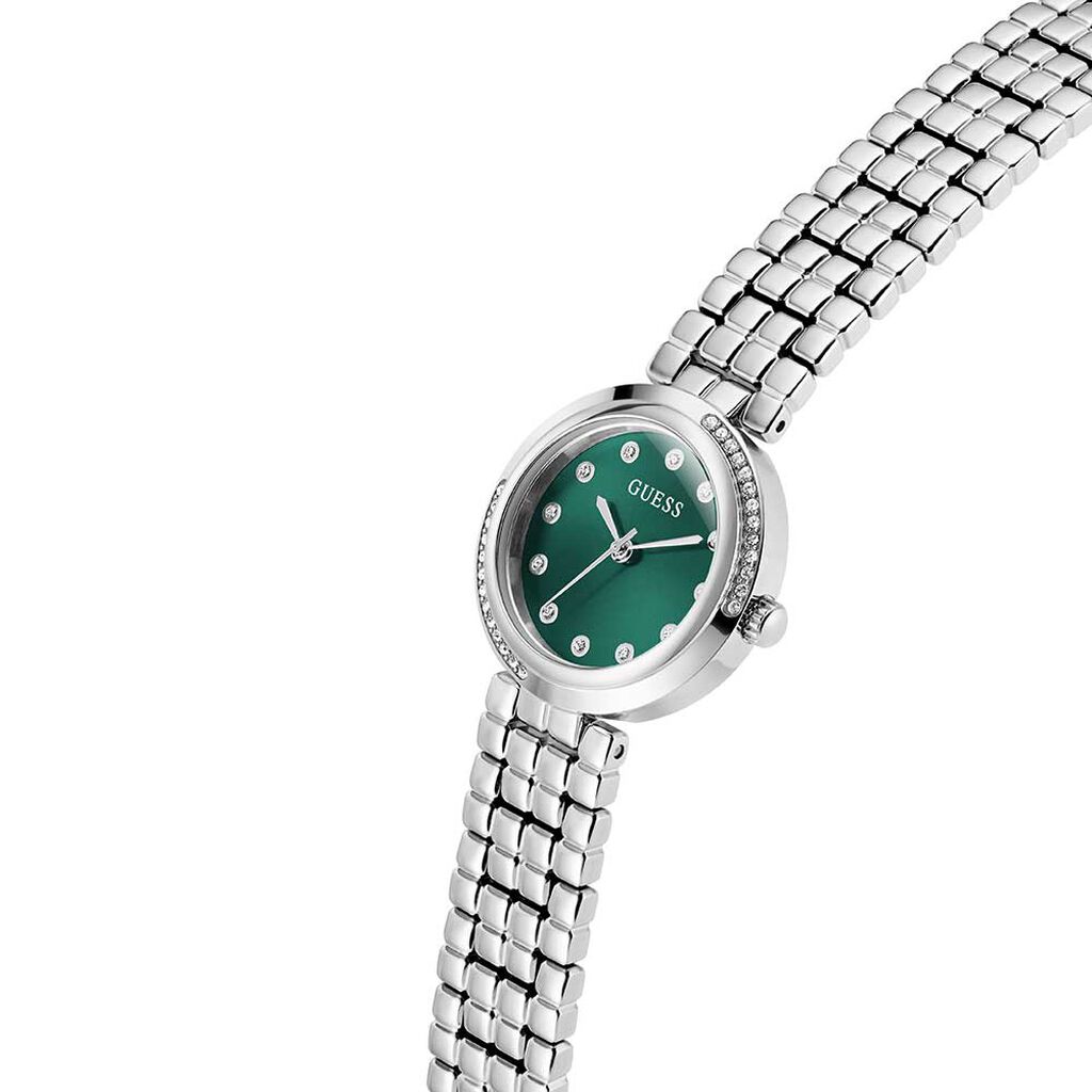 Montre Guess Clara Vert - Id&eacute;es cadeaux Femme | Histoire d&rsquo;Or