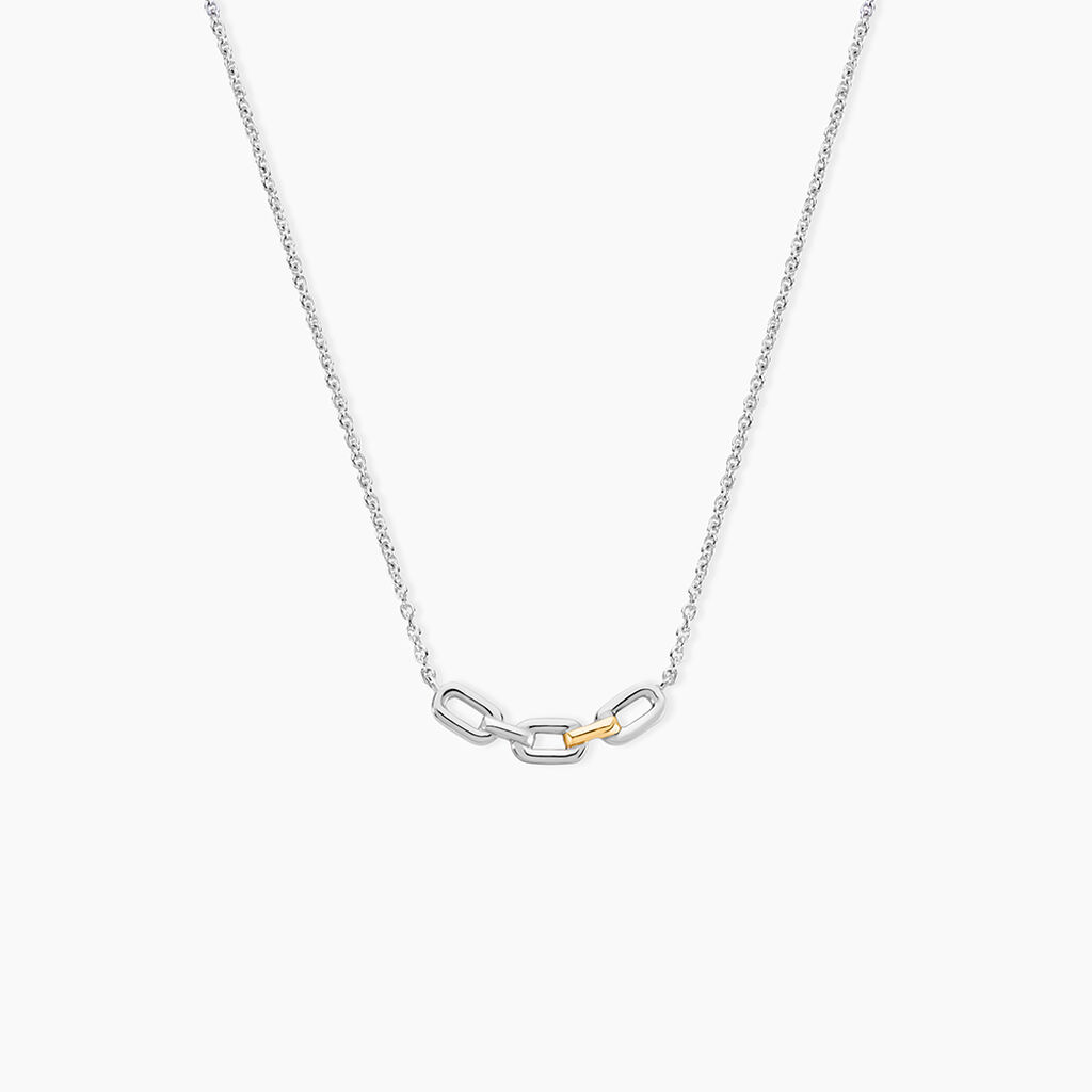 Collier Or Jaune Argent Blanc - Colliers Femme | Histoire d&rsquo;Or