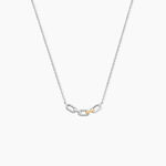 Collier Or Jaune Argent Blanc - Colliers Femme | Histoire d&rsquo;Or