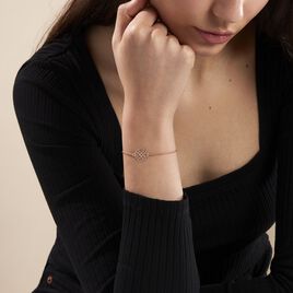 Bracelet Argent Rose Lev - Bracelets fantaisie Femme | Histoire d’Or
