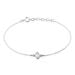 Bracelet Argent Blanc Afonso Oxyde De Zirconium - Bracelets Femme | Histoire d’Or