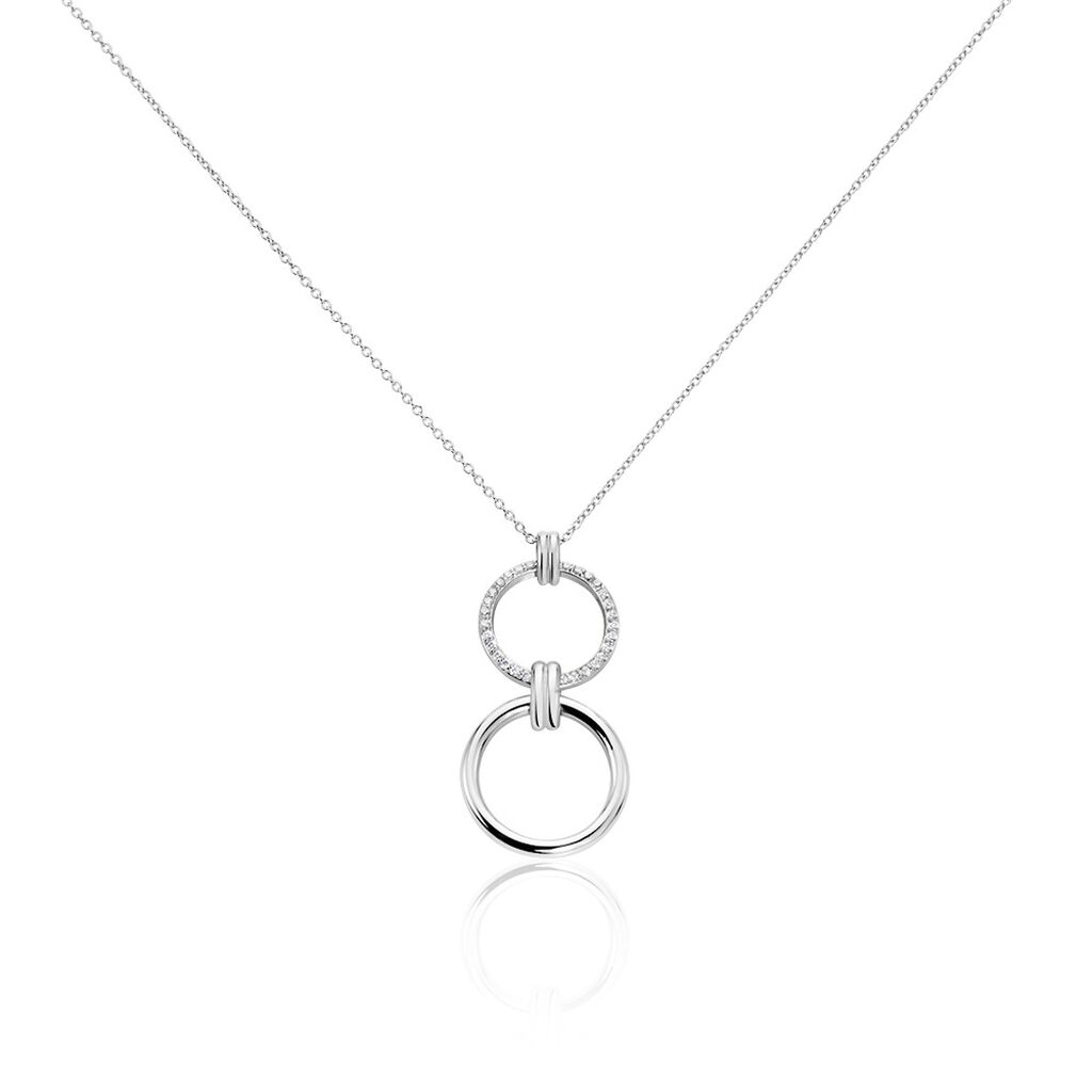 Collier Colas Argent Oxyde De Zirconium - Colliers Femme | Histoire d&rsquo;Or