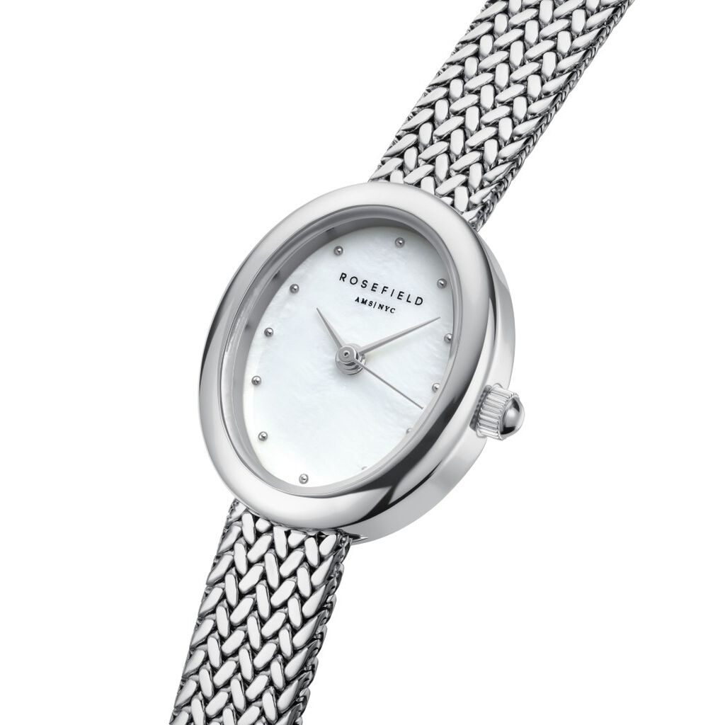 Montre Rosefield Minis Nacre Blanche - Nouveautés Femme | Histoire d’Or