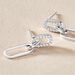 Boucles D'oreilles Pendantes Trait D'union Argent Blanc Oxyde - Boucles d'oreilles fantaisie Femme | Histoire d’Or