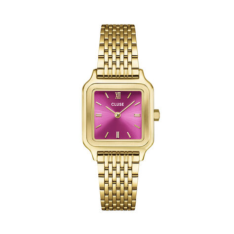 Montre Cluse Gracieuse Petite Fuschia - F&ecirc;te des m&egrave;res Femme | Histoire d&rsquo;Or