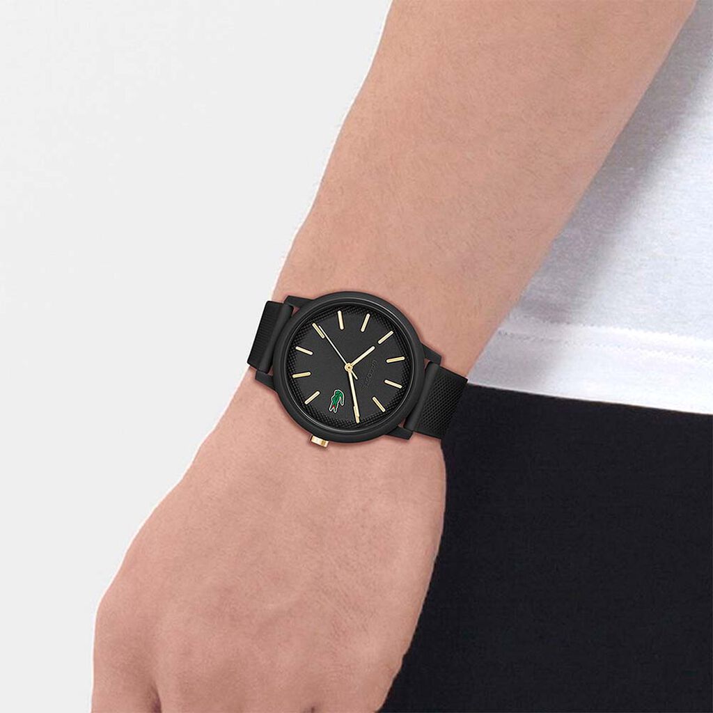 Montre Lacoste12.12 Noir - Montres Homme | Histoire d’Or
