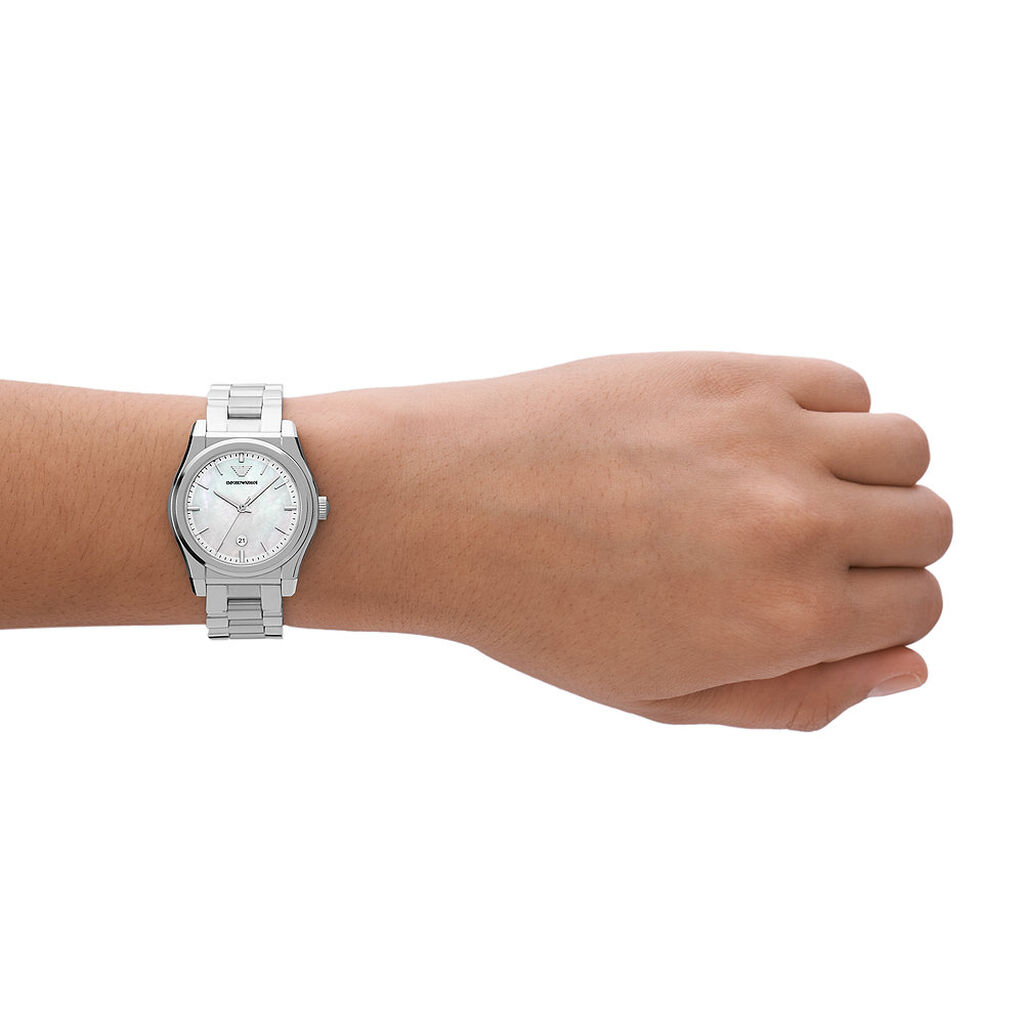 Montre Emporio Armani Nacre - Montres Femme | Histoire d’Or