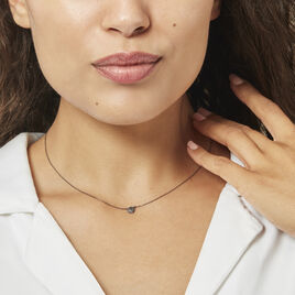 Collier Teani Or Blanc Diamant - Colliers Femme | Histoire d’Or