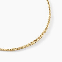 Collier Jany Danilo Maille Palmier Or Jaune