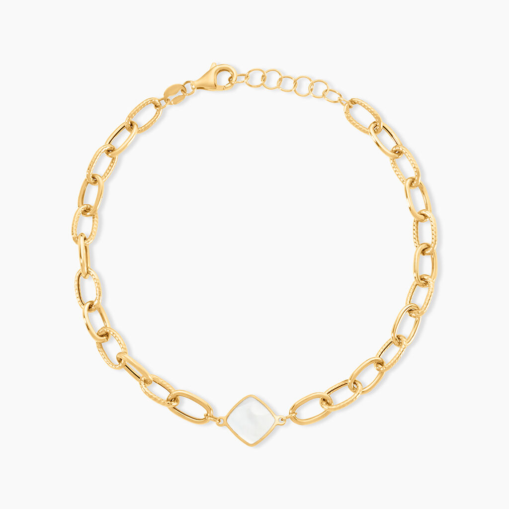 Bracelet Naitik Or Jaune Nacre - Bracelets Femme | Histoire d’Or
