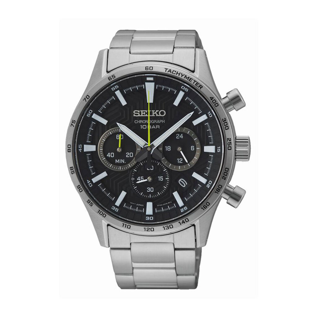 Montre Seiko Sport Noir - Montres Homme | Histoire d’Or