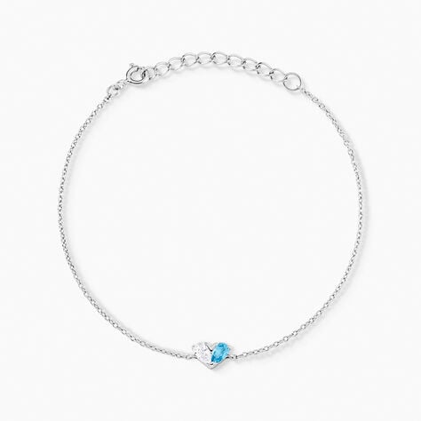 Bracelet Myhalf Argent Blanc Oxyde De Zirconium - Bracelets Femme | Histoire d’Or