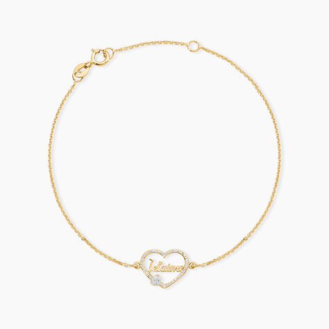 Bracelet Or Jaune Meria - F&ecirc;te des m&egrave;res Femme | Histoire d&rsquo;Or