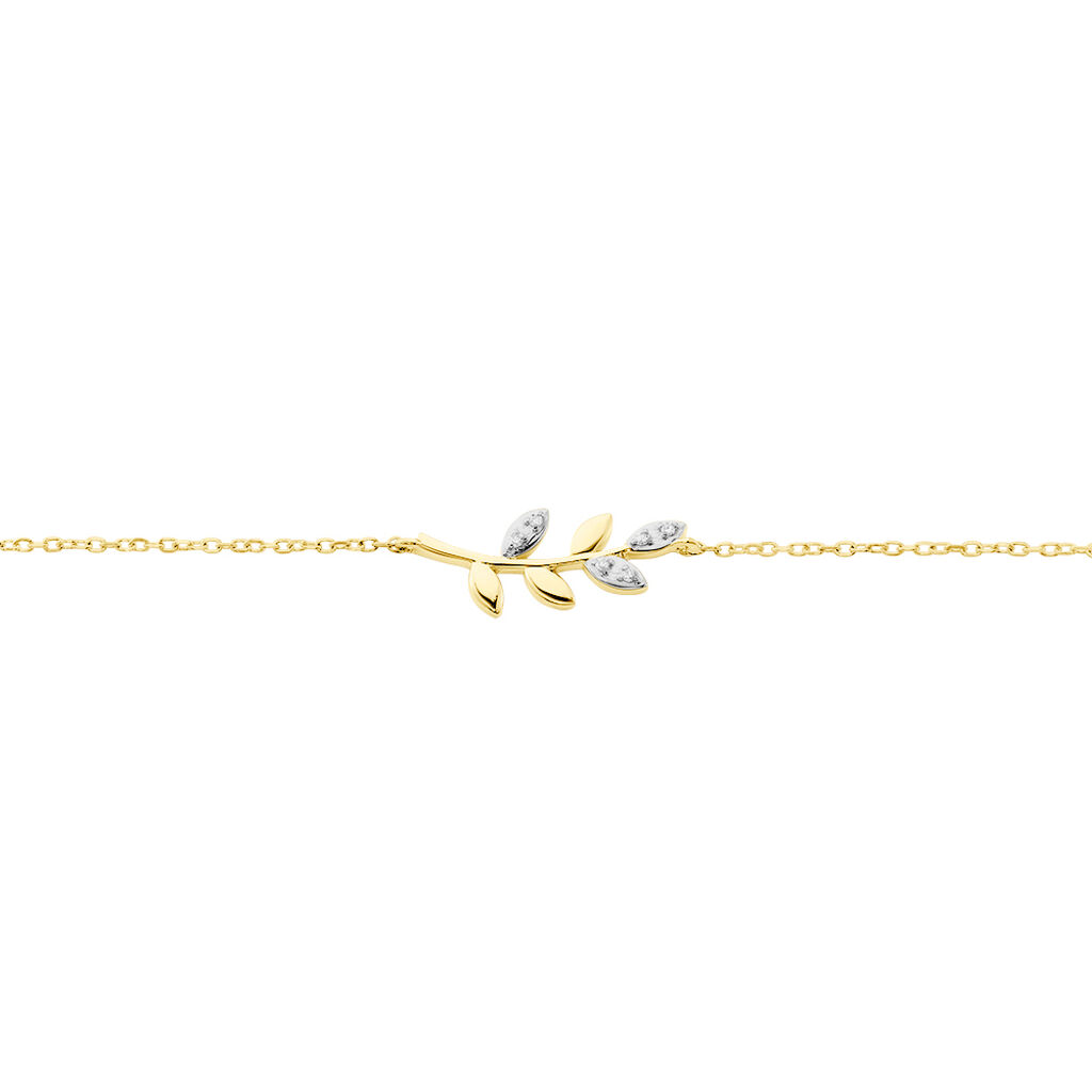 Bracelet Palmiro Or Jaune Diamant - Bracelets Femme | Histoire d’Or