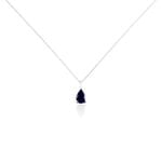 Collier Or Blanc Pluie D'Eclat Saphir - Colliers Femme | Histoire d&rsquo;Or