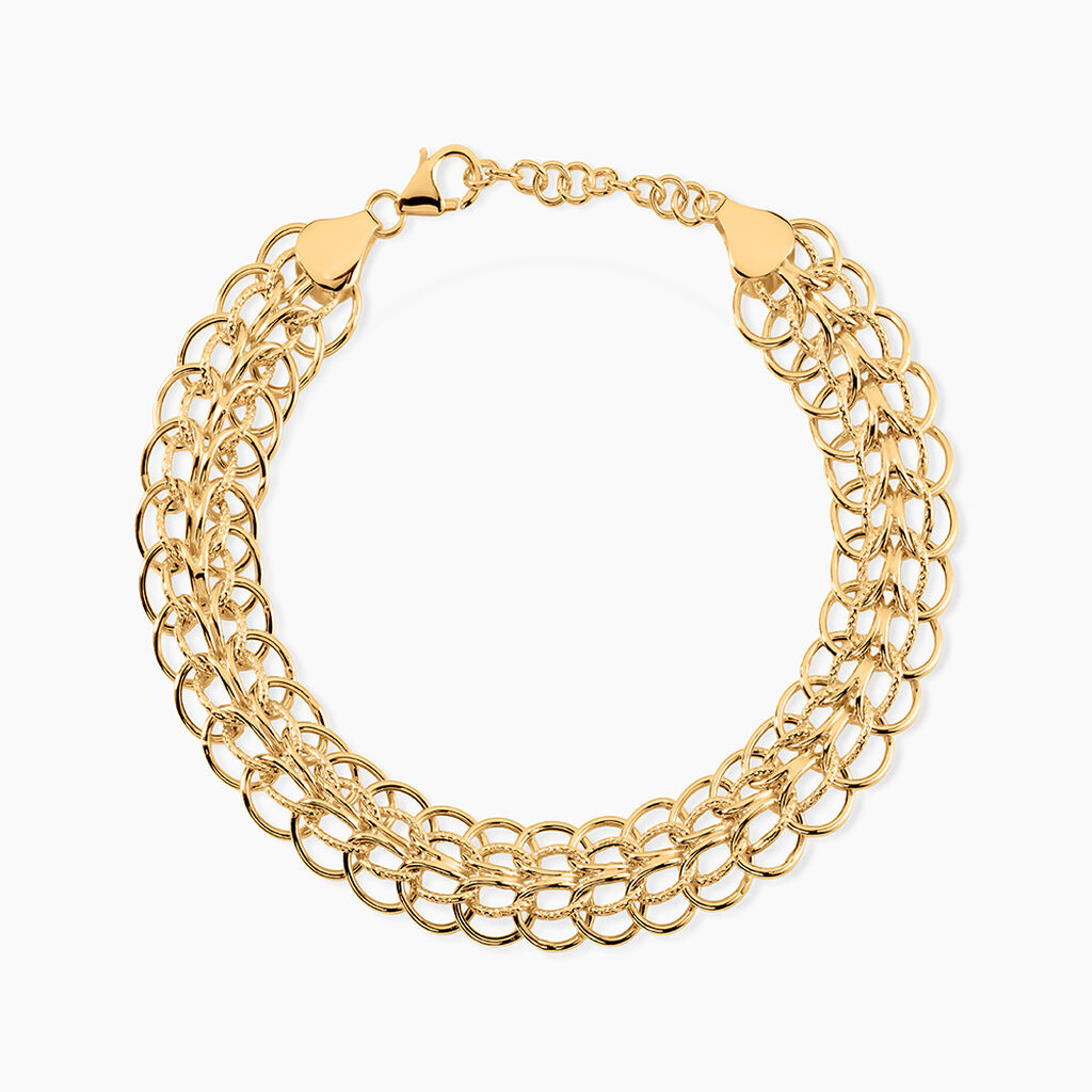 Bracelet Wiktor Or Jaune - Bijoux sans pierre Femme | Histoire d&rsquo;Or