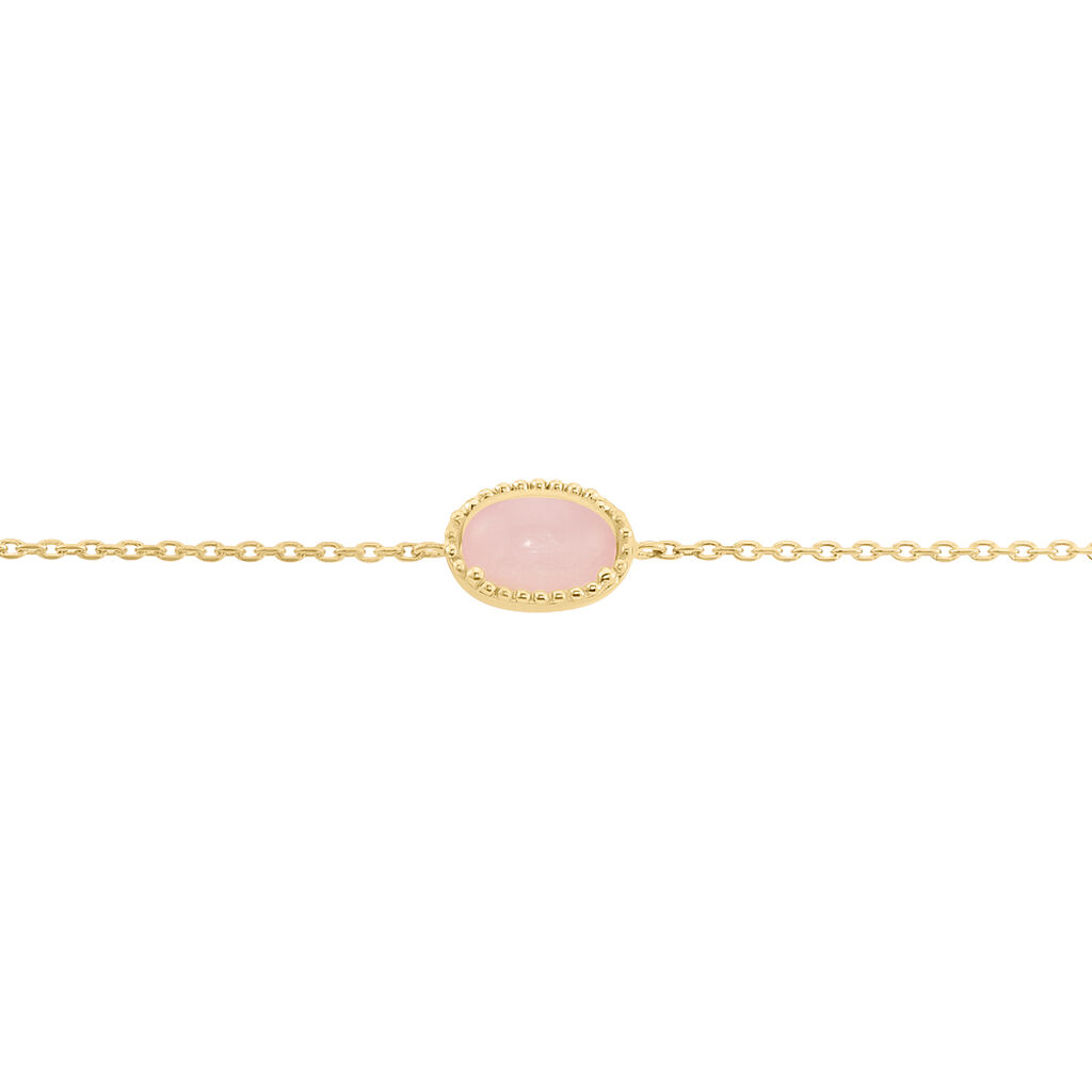 Bracelet Phileas Plaqu&eacute; Or Jaune Quartz - Bracelets Femme | Histoire d&rsquo;Or