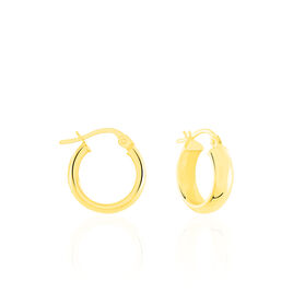Créoles Vickie Or Jaune - Boucles d'oreilles créoles Femme | Histoire d’Or