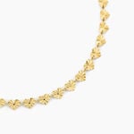 Collier Calliandra Acier Jaune - Colliers fantaisie Femme | Histoire d&rsquo;Or