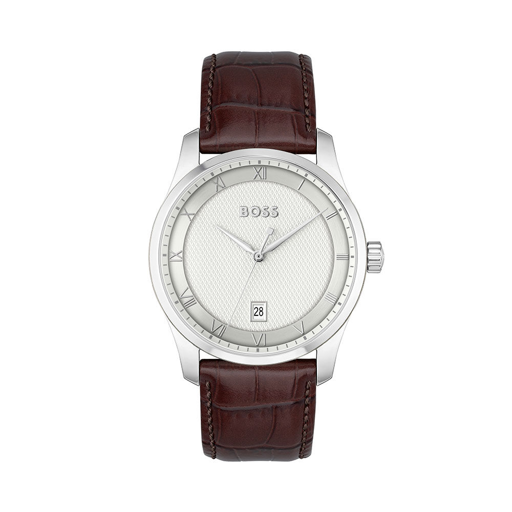 Montre hugo hotsell boss bracelet marron