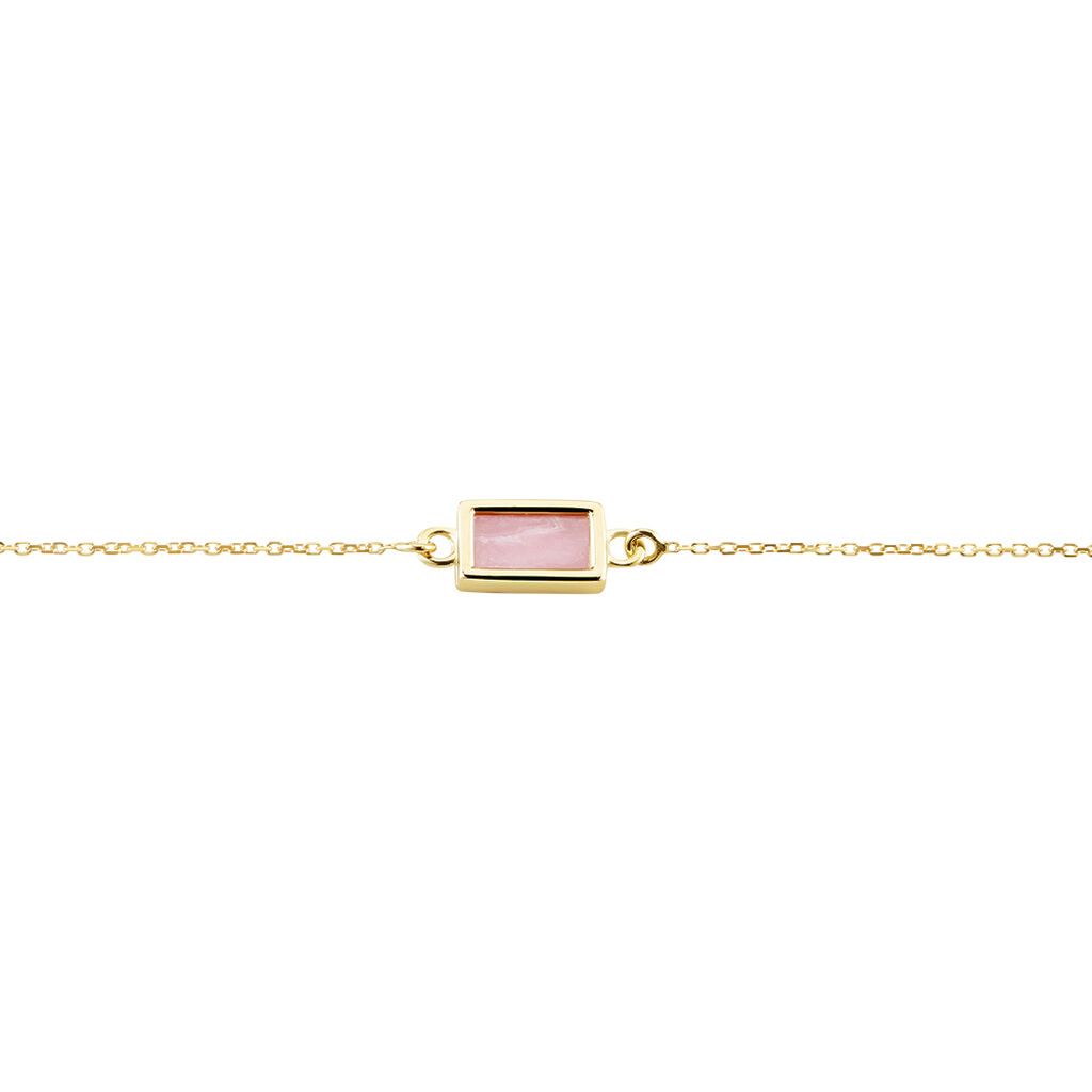 Bracelet Hallie Or Jaune Rhodochrosite - Bracelets Femme | Histoire d’Or
